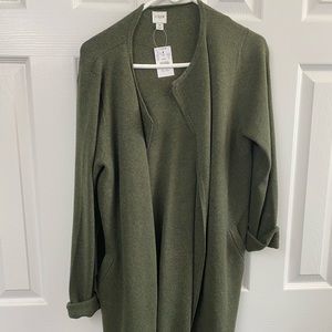 J Crew Vanessa sweater coat